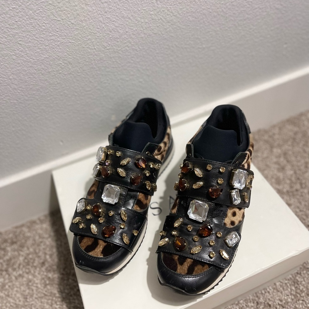 Dolce & Gabbana Leopard pattern stones velutto leovit.nap Sneakers - Picture 13 of 13